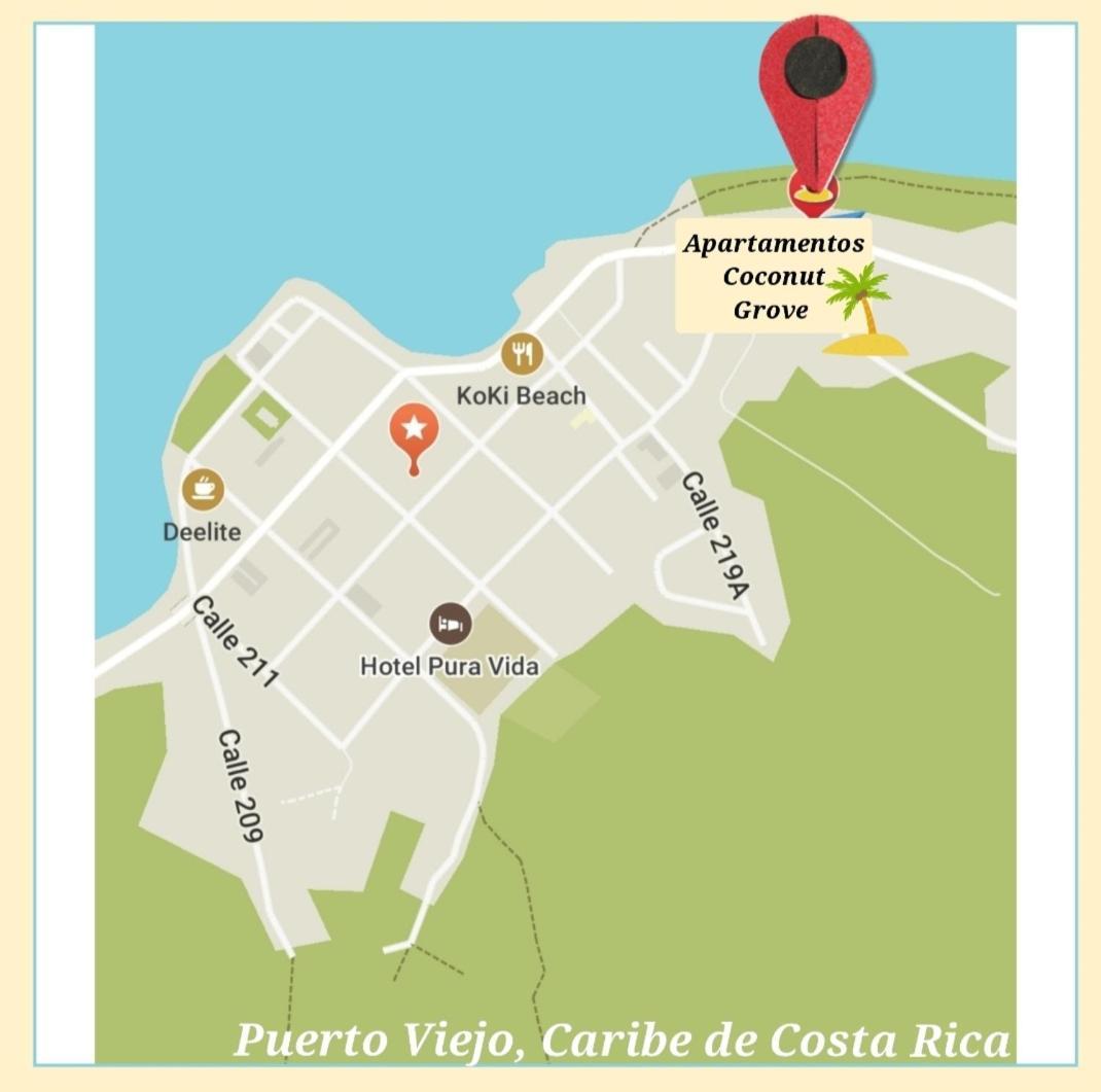 Cabinas Coconut Grove Puerto Viejo de Talamanca Exteriér fotografie